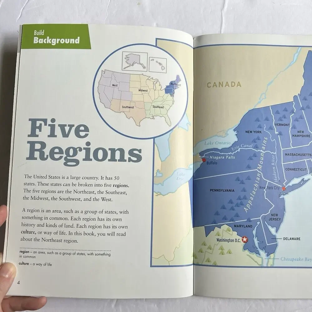 National Geographic Reading Expeditions Explore the Northeast Paperback Book